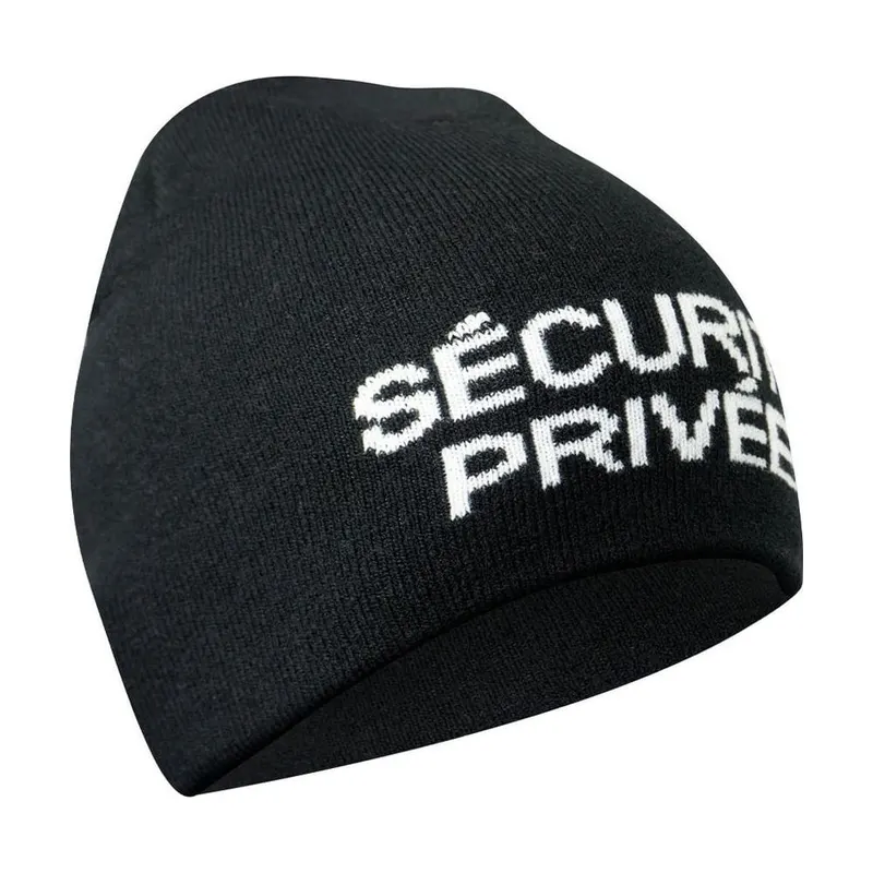 Bonnet SÉCU-ONE Sécurité Privée noir