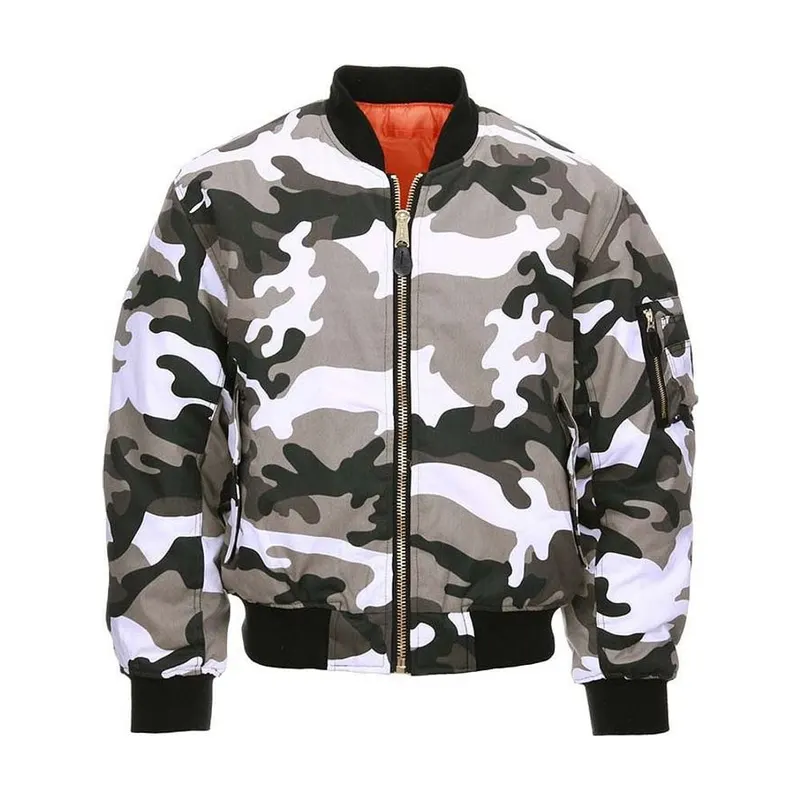Veste Aviation Bomber MA-I Camouflage