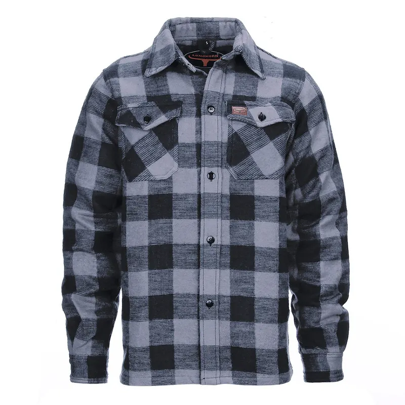 Chemise Bûcheron en Flanelle à Carreaux