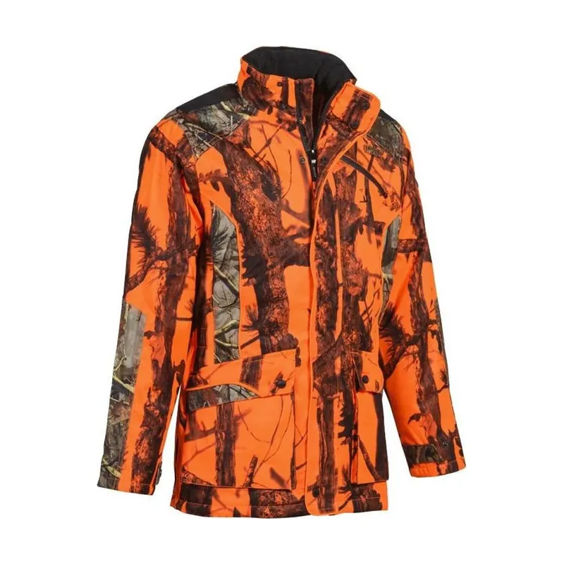 VESTE CHASSE BROCARD GHOSTCAMO BLAZE/BLACK