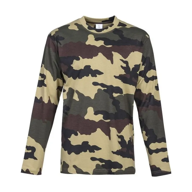 Tee shirt manches longues camo