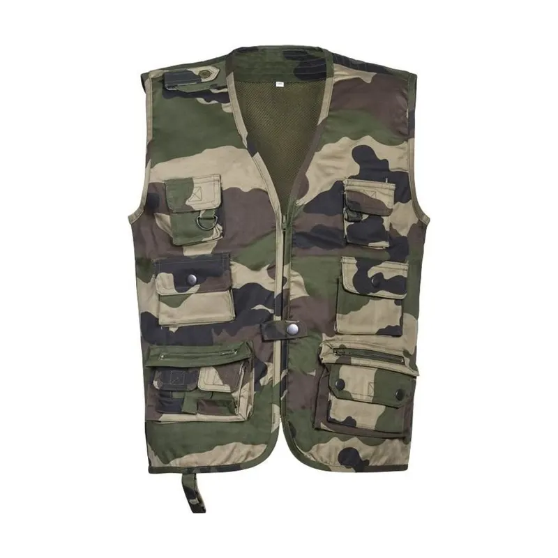 Gilet Reporter camo enf