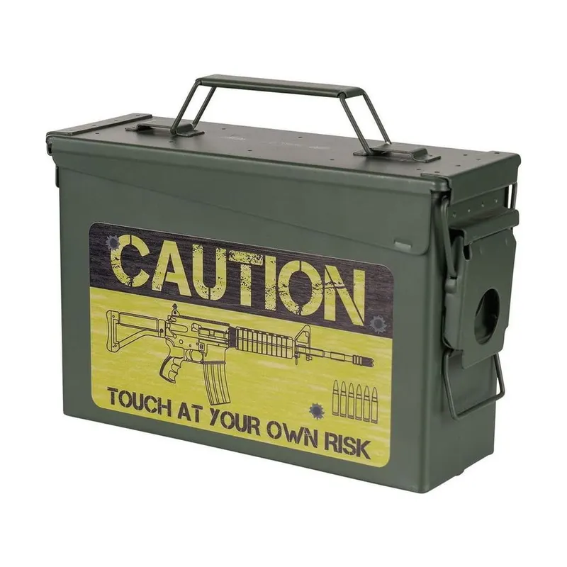 Boîte à munitions Cal. 30mm Caution Risk