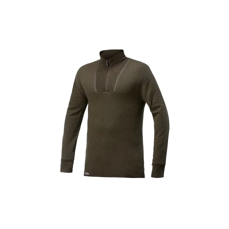 WOOLPOWER 400g Zip Turtleneck