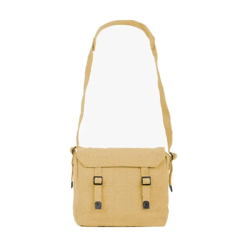 Musette militaire en coton canvas