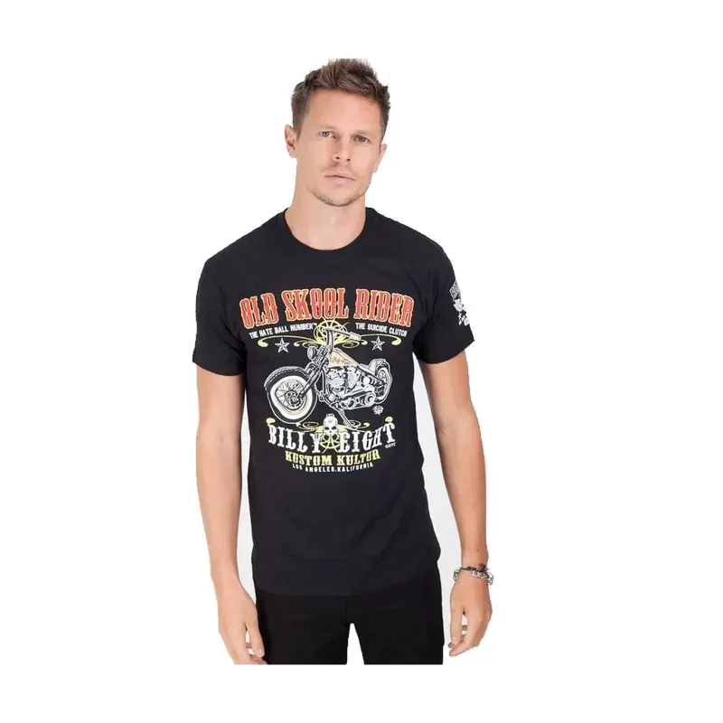 T-Shirt moto vintage - Old Skool Rider