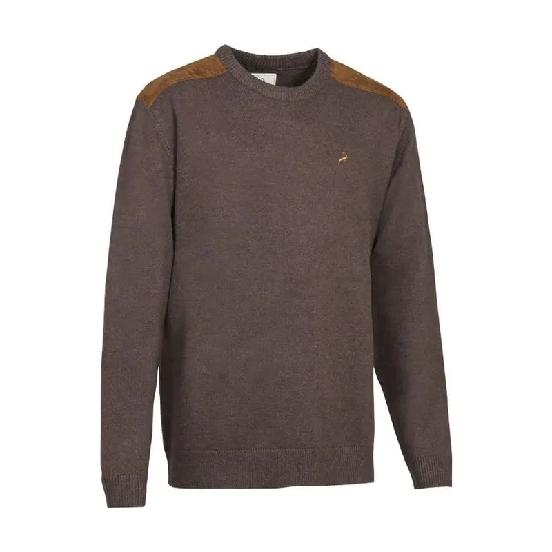 Pull Fox rond Marron
