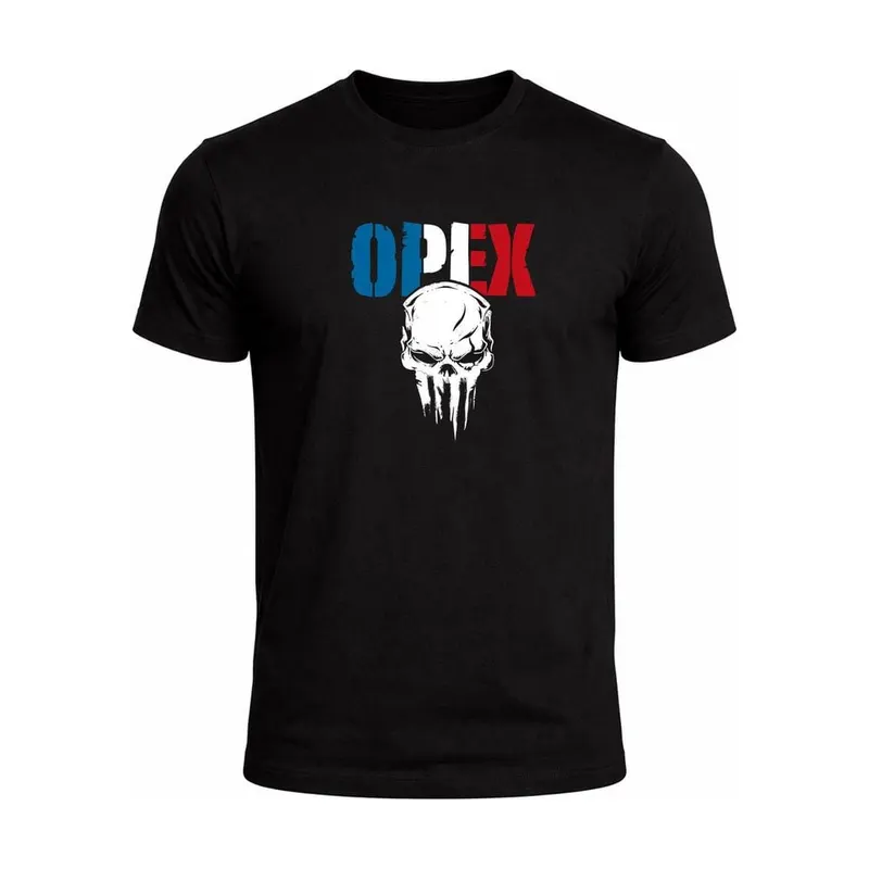 Tshirt design Opex Bleu Blanc Rouge