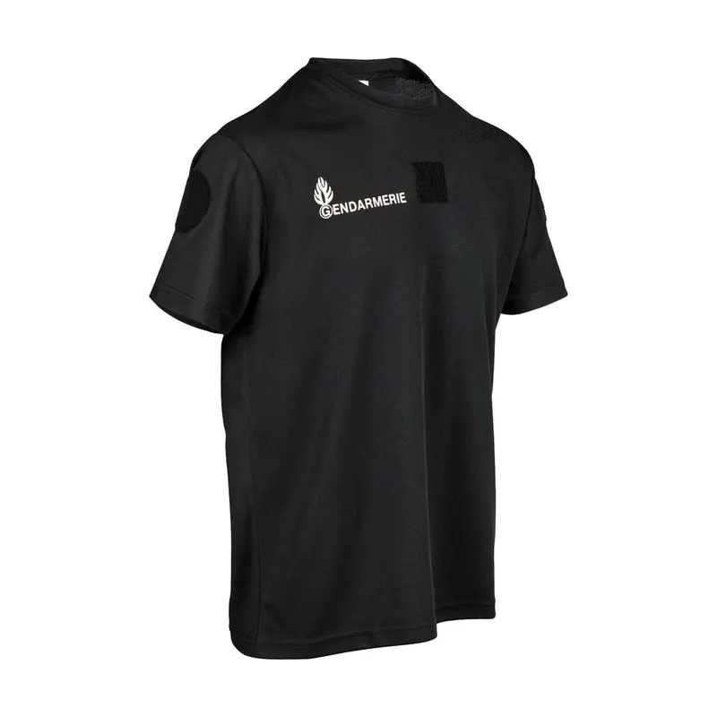 T-shirt noir gendarmerie