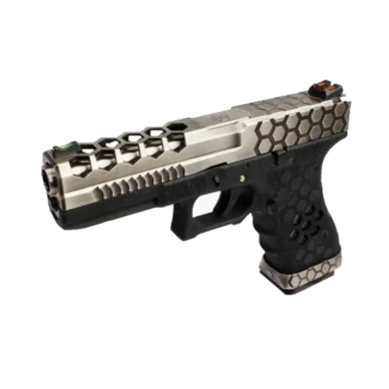Réplique GBB VX0100 hex cut Noir/Silver