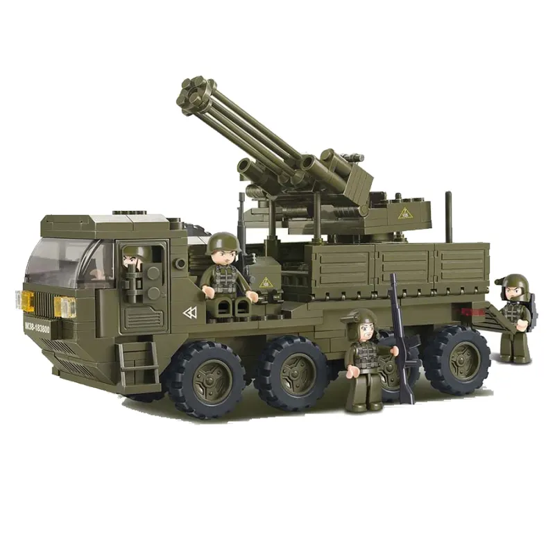 Camion Militaire à Canon Lourd M38-B0302