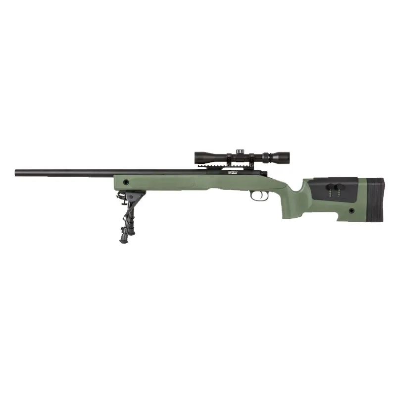 REPLIQUE LONGUE 6MM SA-S02 CORE SNIPER LUNETTE ET BIPIED OD
